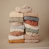 mushie Extra Soft Muslin Fitted Crib Sheet | 28"x 52" (Fog)