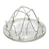 Highlander 4 Slice Folding Toaster - Silver