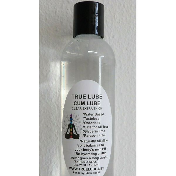 Cum Lube, CLEAR, Personal Lubricant 16oz Free Shipping