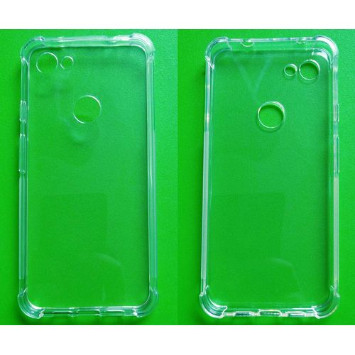 USTIYA Case for Google Pixel 3A XL Clear TPU Four Corners Protective Cover Transparent Soft
