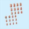24 Pieces Urutto Pink Big Ribbon Nail Pearl Ginsen Nail Tip For taking pictures, weddings, coming-of-age ceremonies, parties, after-parties, etc. False nails False nails
