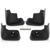 4Pcs Front & Rear Side Splash Guards Mud Flaps for Nissan Versa 2012-2017 Sedan