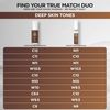 L'Oreal Paris True Match Super-Blendable Foundation, Medium Coverage Liquid Foundation Makeup, W10, Deep, 1 Fl Oz