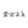 Reaper Bones Black: Wererats (4)
