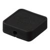 Lihit Lab A7758-24 Cable Holder with Magnet, Black