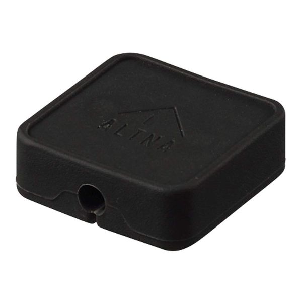 Lihit Lab A7758-24 Cable Holder with Magnet, Black