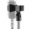 TIGER MCA88-BK Universal Microphone Clip - Quality Spring Mic Clip - Black
