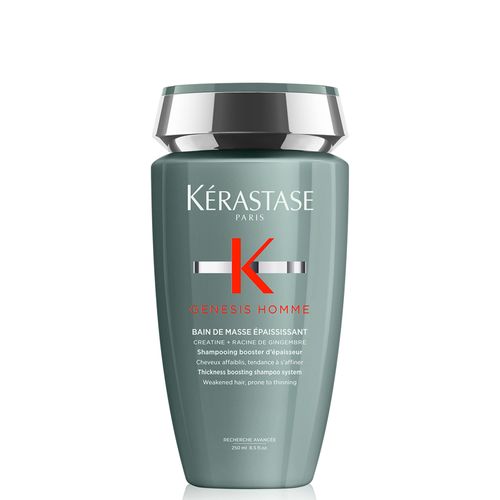 Kérastase | Bain de Masse Épaissant Shampoo for Weakened and Fine Hair, Genesis Homme, 250 ml