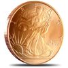 Walking Liberty 1 Avdp Ounce .999 Fine Copper