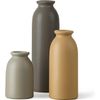 Ceramic Matte Vase Set Modern Minimalist Decor Living Room Tabletop Boho Decor