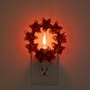 Holiday Wreath Night Light - Includes 5W C7 and Rotational Socket with On/Off