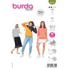 Burda Style Sewing Pattern B6315 Misses' Hoodie