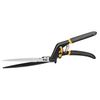 Fiskars Solid Grass Shears GS21, Soft-Touch Handle, Length 31cm, Steel Blade/Plastic Handle, Black/Orange, 1026826