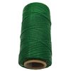 Linhasita Waxed Thread 100 g / 170 m Polyester 1 mm Thick Macrame, 30 Colours green