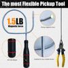 3PCS Telescopic Magnetic Pick-up Tool Set, Flexible Bendable Spring Magnet Stick
