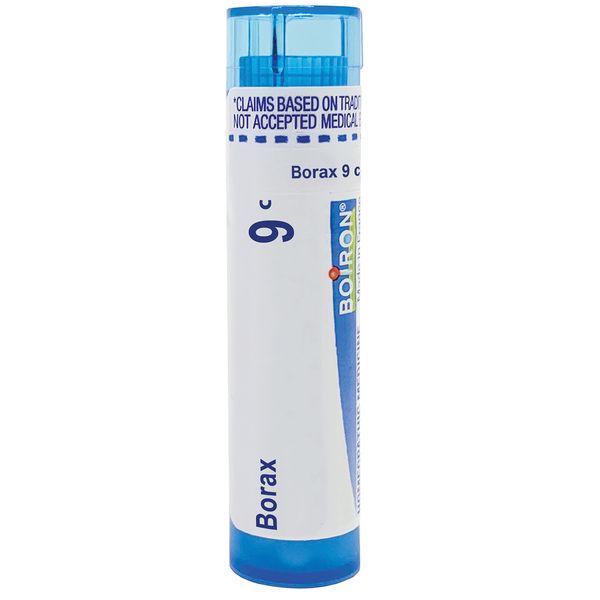 Boiron Borax 9C Homeopathic Medicine for Canker Sores - 80 Pellets