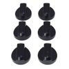 Ufixt Universal Black Control Knobs for Ovens, Cookers and Hobs (Pack of 6)