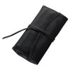 Pensemble Black Zippered Roll Pencil Case PSRF3-01-B