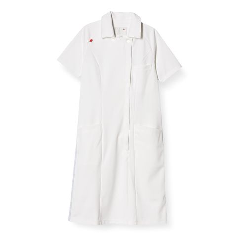 Coq Sportif UQW0014 Women's Nursing Dress, Multiple Colors, White, white