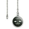 GRAPHICS & MORE Happy Camper with Campfire Ceiling Fan and Light Pull Chain