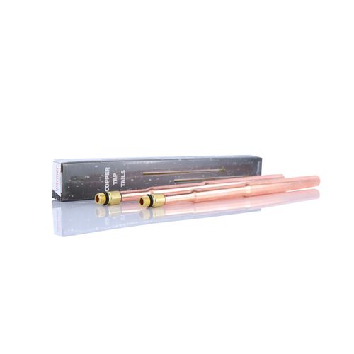 Wärmer System M10 x 15mm Copper Tap Tails for Monobloc, Basin and Sink Mixers,Tap Tails Connector for Mixer Taps,Flexible Tap Tails Replacement