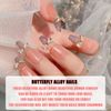 Nail Parts Ribbon Set of 40 3D Bowknot Ribbon Butterfly Cute Nail Stone Glitter Rhinestone Nail Deco Parts Jewelry Parts Fashion Accessories Glitter