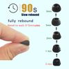 Luckvan Beats Studio Buds Ear Tips - Memory Foam, Replacement Earhook, Fit in Charging Case, Black