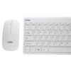 kenable CODA Wireless Mouse & Keyboard Compact for Android PC Laptop Mac White