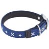 Petio Collar Basic Plus Cross Diamond Color Blue for Small Dogs S Size