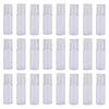 24Pcs Mini Clear 3ml Loose Powder Container - Plastic Empty Bottle With Sifter, Refillable Jars With Lids for Eye Shadow, Cosmetic Sample