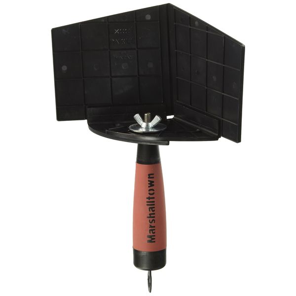 Marshalltown MEA917 Exact Angle Corner Trowel 90-154 Deg, Red