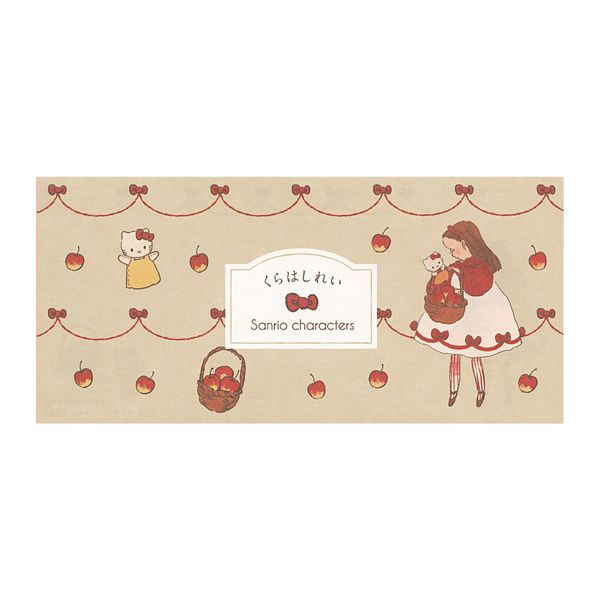 Hello Kitty (Stationery) Single Writing Notebook, Apple Sanrio