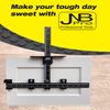 JNB PRO Precision Aluminum Cabinet Hardware Jig Tool - Enhanced Drill Guide for Knobs, Pulls, and Handles Installation - Adjustable, Durable, and User-Friendly Template for Doors & Drawers