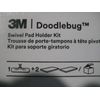 3M Doodlebug Pad Holder with 2 Pads Orange
