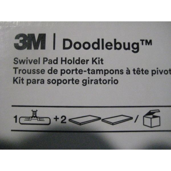 3M Doodlebug Pad Holder with 2 Pads Orange