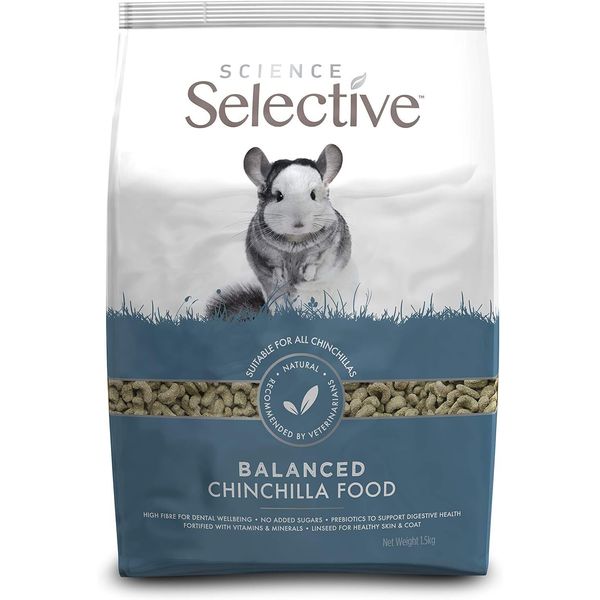 Supreme Science Selective Chinchilla Food 1.5kg