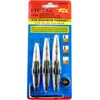 FTG USA Adjustable Wood Countersink Drill Bit Set 3 Pcs #6#8#10 with Tapered Drill Bits