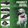 Adjustable Dog Muzzle for Medium Dogs - Breathable Mesh Design - Prevent Biting, Chewing, and Barking - Black, Size M