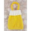 Knitting by Post Knitting Pattern Leaflet for a Honey Bee Gift Bag Easter Animal Soft Toy A5 Leaflet