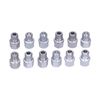Wheel Lock Screw Removal,12pcs Car Spline Bits Locking Wheel Nuts Remove Tool Kits Auto Maintenance Repair
