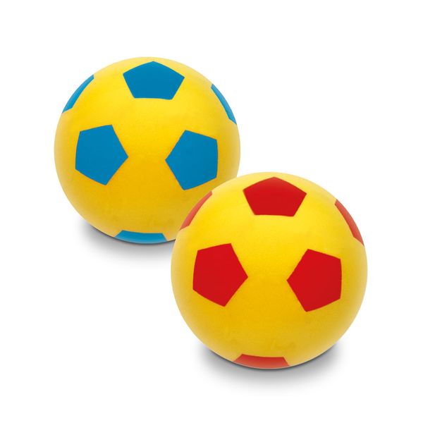 Mondo Toys – Soft Ball 140 – Schwammball Durchmesser 14 cm – 1 weicher Ball – sortierte Farben – 07851