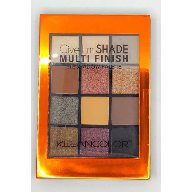 (1) Kleancolor give Em Shade Multi-Finish Eyeshadow Palette FREE SHIPPING!!!!!!!