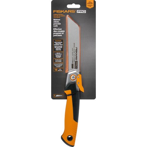 Fiskars PowerTooth Folding Detail Pull Saw (6 in.)