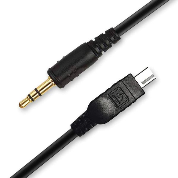 Off Camera Shutter Connecting Cable DC3.5-DC2 Camera Connecting Cord Plug for Nikon Cameras with Pixel Shutter Remote Control TW-283 Series