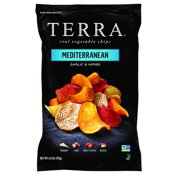 Terra Vegetable Chips, Mediterranean Garlic & Herbs, 6.8 Ounce (Pack of 1)