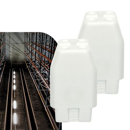 Satco Circle Connector-Quickwire Used with High Voltage Instant Starting Transformers Accepts 18AWG Leads Solid or Stranded w/Brass Alloy Contact 660W-6; Part Number 80-1490(2 Pack)