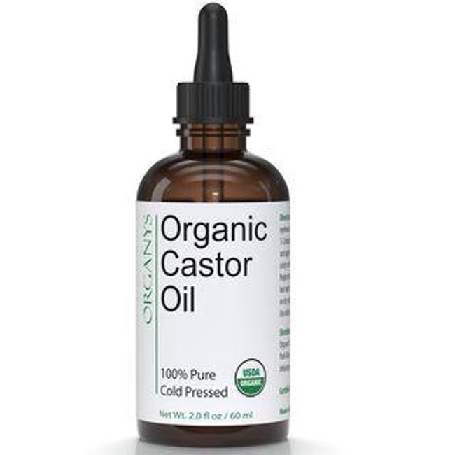 ORGANYS - Organic Castor Oil for Hair, Eyelashes & Eyebrows