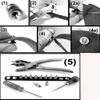 RUBYCA 100 Sets 9MM Silver Color Bullet Cone Spike and Stud Metal Screw Back for DIY Leather-Craft