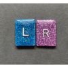 X-Ray Markers, Rectangle, Glitter, Generic, NO INITIALS