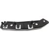 Evan Fischer Bumper Bracket Front Left Side Plastic compatible with Ford Focus 12-14 Side Reinforcement Plastic Hatchback/Sedan